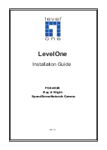 Preview for 1 page of LevelOne CamCon FCS-4020 Installation Manual