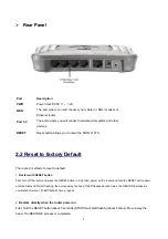 Preview for 9 page of LevelOne FBR-1418TX User Manual