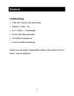 Preview for 8 page of LevelOne FBR-1461 Quick Installation Manual