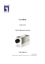LevelOne FCS-1101 User Manual preview