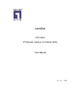 LevelOne FCS-5030 User Manual preview