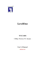 Preview for 1 page of LevelOne FreeCon WNC-0300 User Manual