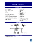 Предварительный просмотр 2 страницы LevelOne FSW-0507TX Datasheet