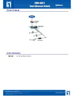 Предварительный просмотр 2 страницы LevelOne FSW-0811 Specifications