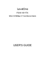 LevelOne FSW-1611TX User Manual предпросмотр