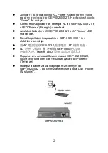 Предварительный просмотр 3 страницы LevelOne GEP-0520 Quick Installation Manual