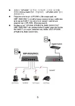 Предварительный просмотр 5 страницы LevelOne GEP-0520 Quick Installation Manual