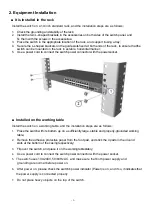 Предварительный просмотр 5 страницы LevelOne GEP-2652 Quick Installation Manual