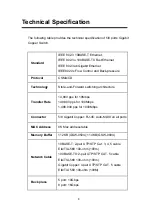 Предварительный просмотр 11 страницы LevelOne GSW-0504 User Manual