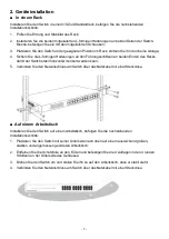 Предварительный просмотр 8 страницы LevelOne GTL-2872 Quick Installation Manual