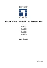 LevelOne HDSpider HVE-9008 User Manual предпросмотр