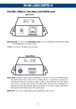 Предварительный просмотр 5 страницы LevelOne HDSpider HVE-9008 User Manual