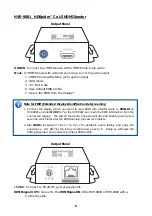 Предварительный просмотр 6 страницы LevelOne HDSpider HVE-9008 User Manual