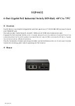 Предварительный просмотр 3 страницы LevelOne IGP-0432 Manual