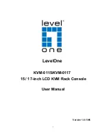 Preview for 1 page of LevelOne KVM-0115 User Manual