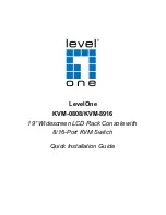 LevelOne KVM-8916 Quick Installation Manual preview