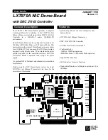 Preview for 1 page of LevelOne LXT970A User Manual