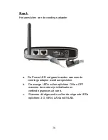 Предварительный просмотр 38 страницы LevelOne MobilSpot WBR-3800 Quick Installation Manual