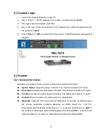 Preview for 24 page of LevelOne MSL-3S79 User Manual