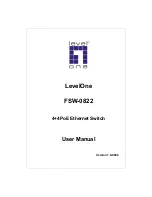 Предварительный просмотр 1 страницы LevelOne OfficeCon FSW-0822 User Manual