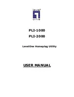 LevelOne PLI-1000 User Manual preview