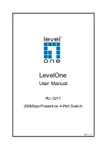 LevelOne PLI-3211 User Manual предпросмотр