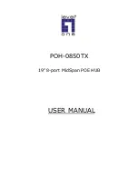 Предварительный просмотр 1 страницы LevelOne POH-0850TX User Manual