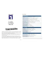 Предварительный просмотр 1 страницы LevelOne POH-1260 User Manual