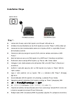 Preview for 2 page of LevelOne POI-3000 Quick Installation Manual