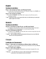 Preview for 4 page of LevelOne POR-1200 Quick Installation Manual