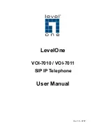 Preview for 1 page of LevelOne VOI-7010 User Manual