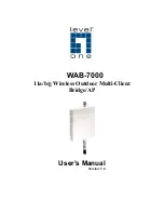 Предварительный просмотр 1 страницы LevelOne WAB-7000 User Manual