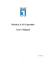 LevelOne WAC-2000 User Manual предпросмотр