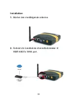 Предварительный просмотр 34 страницы LevelOne WBR-6800 Quick Installation Manual