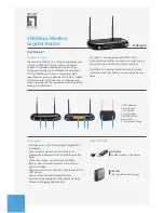 LevelOne WGR-6013 Specifications preview