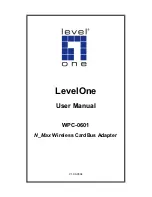 LevelOne WPC-0601 User Manual preview