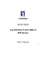 LevelOne WUS-3200 User Manual предпросмотр