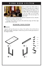 LEVENGER EURO DESK SYSTEM FD0180 Manual предпросмотр