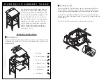 Предварительный просмотр 1 страницы LEVENGER HARLEQUIN LIBRARY STAND Manual