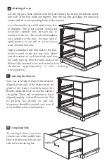 Предварительный просмотр 5 страницы LEVENGER STACKABLE LATERAL DRAWER Assembly Instructions Manual