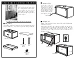 LEVENGER STACKABLE LATERAL DRAWER Assembly Instructions предпросмотр