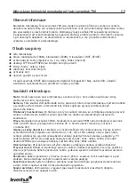 Preview for 8 page of Levenhuk 700 Series User Manual