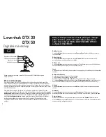 Предварительный просмотр 6 страницы Levenhuk DTX 30 User Manual