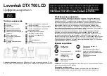 Preview for 6 page of Levenhuk DTX 700 LCD User Manual