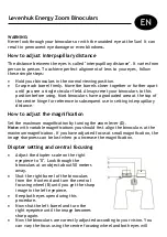 Preview for 2 page of Levenhuk Energy 10-30x60 User Manual