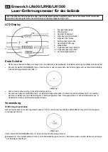 Предварительный просмотр 12 страницы Levenhuk ERMENRICH LR1500 User Manual