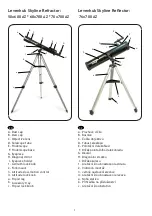 Preview for 3 page of Levenhuk Skyline 70x700 AZ User Manual