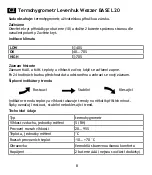 Preview for 8 page of Levenhuk Wezzer BASE L20 User Manual