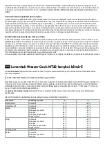 Preview for 9 page of Levenhuk Wezzer Cook MT20 User Manual