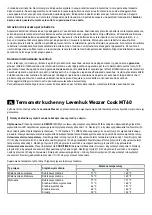 Preview for 14 page of Levenhuk WEZZER COOK MT60 User Manual